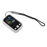 5 in 1 Air Quality Monitor Multifunctional Smart Portable CO2 Humidity Temperature Detector for Indoor Home White