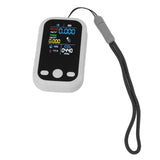 5 in 1 Air Quality Monitor Multifunctional Smart Portable CO2 Humidity Temperature Detector for Indoor Home White