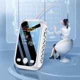 5 in 1 Air Quality Monitor Multifunctional Smart Portable CO2 Humidity Temperature Detector for Indoor Home White - Extra Image