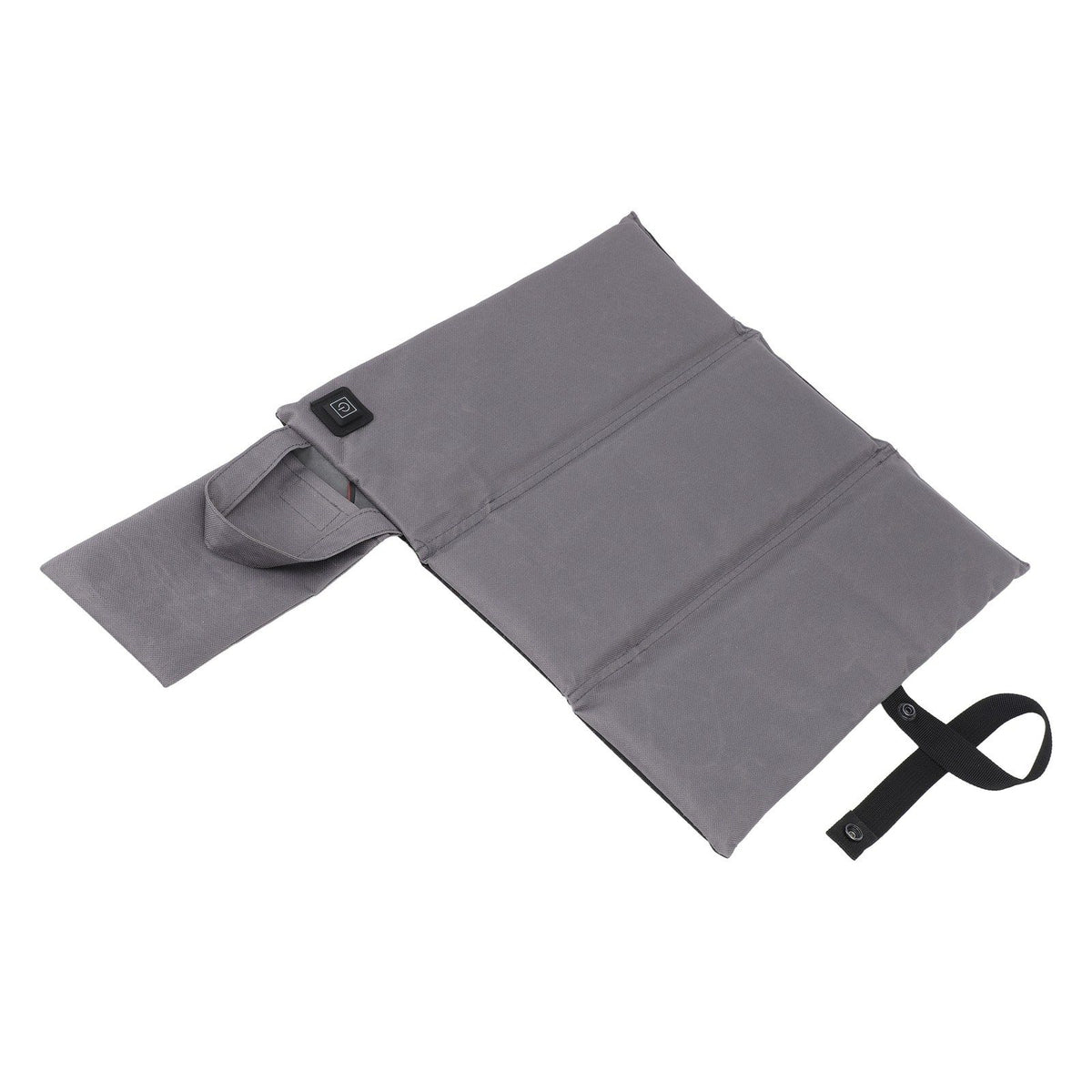 Heated Chair Cushion 3 Temperature Adjustable USB Warm Chair Pad Portable Foldable Heated Cushion for Office Fishing Stadium