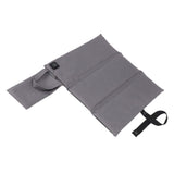 Heated Chair Cushion 3 Temperature Adjustable USB Warm Chair Pad Portable Foldable Heated Cushion for Office Fishing Stadium - Side View