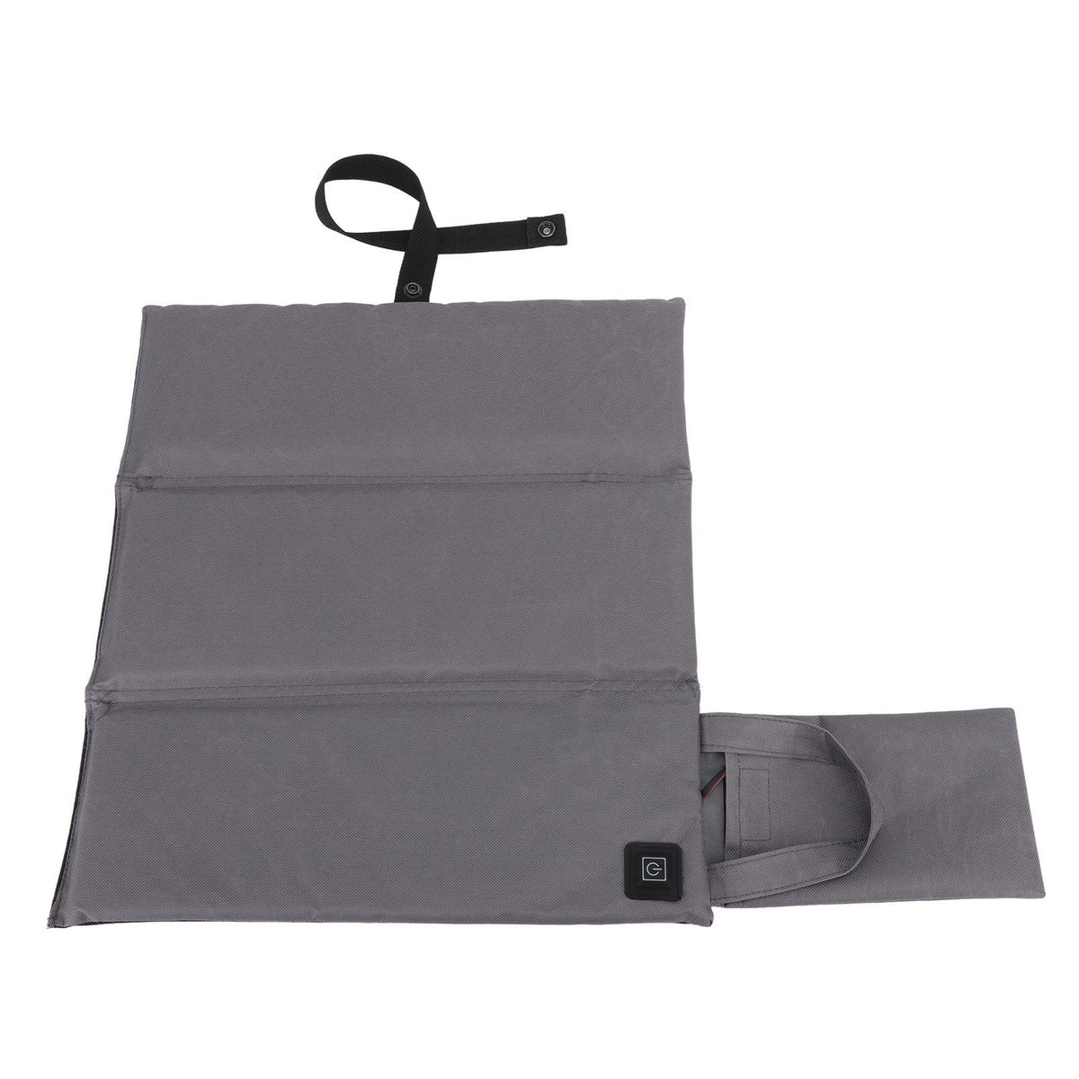 Heated Chair Cushion 3 Temperature Adjustable USB Warm Chair Pad Portable Foldable Heated Cushion for Office Fishing Stadium
