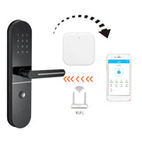 Smart Lock Gateway Fingerprint Lock Remote Control Real Time Alarm Intelligent WiFi Gateway for Home