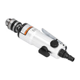 3/8in Chuck Pneumatic Drill StraightType Multifunctional RustProof Durable Industrial Air Drill - Rear View