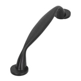 Zinc Alloy Cabinet Handles Black Decorative Drawer Pull Kitchen Furniture Hardware for Bedroom Bathroom Living Room