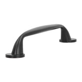 Zinc Alloy Cabinet Handles Black Decorative Drawer Pull Kitchen Furniture Hardware for Bedroom Bathroom Living Room - Low Angle