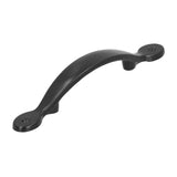 Black Zinc Alloy Handle American Cabinet Hardware Handle Drawer Handle Wardrobe Door Handle Bathroom Handle