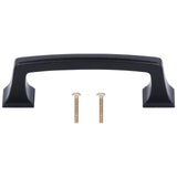 Cabinet Pulls Zinc Alloy Shell Handle Surface Oxidation Durable Not Rusty Environmental Protection Simple Design Drawer Handles for Cabinets DrawersB01250S
