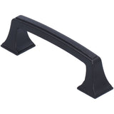 Cabinet Pulls Zinc Alloy Shell Handle Surface Oxidation Durable Not Rusty Environmental Protection Simple Design Drawer Handles for Cabinets DrawersB01250S - 45-Degree Angle