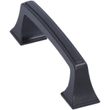 Cabinet Pulls Zinc Alloy Shell Handle Surface Oxidation Durable Not Rusty Environmental Protection Simple Design Drawer Handles for Cabinets DrawersB01250S - Rear View