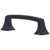 Cabinet Pulls Zinc Alloy Shell Handle Surface Oxidation Durable Not Rusty Environmental Protection Simple Design Drawer Handles for Cabinets DrawersB01250S - Extra Image