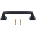 Cabinet Pulls Zinc Alloy Shell Handle Surface Oxidation Durable Not Rusty Environmental Protection Simple Design Drawer Handles for Cabinets DrawersB01250M