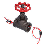 Vintage 3/4in Stop Valve Rotating Light Switch with Electric Wire for Steampunk Lamps Table Lamps