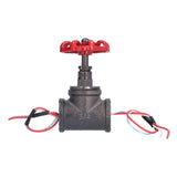 Vintage 3/4in Stop Valve Rotating Light Switch with Electric Wire for Steampunk Lamps Table Lamps - Extra Image