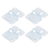 4PCS Bed Rail Bracket Heavy Duty Stainless Steel Bed Rail Fittings for Bed Frame Footrest