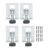 Heavy Duty Adjustable Leveling Feet Stable Durable Heavy Duty Furniture Levelers