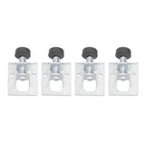 Heavy Duty Adjustable Leveling Feet Stable Durable Heavy Duty Furniture Levelers - 45-Degree Angle