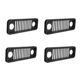 4PCS Network Wire Storage Rack Cable Box Computer Host Heat Dissipation Cooling and Ventilation ToolBlack - Side View