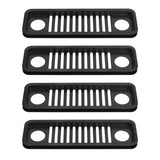 4PCS Network Wire Storage Rack Cable Box Computer Host Heat Dissipation Cooling and Ventilation ToolBlack - Extra Image