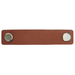 PU Leather Drawer Pulls Anticollision Wear Resistant European Exquisite Modern Simple Cabinet HandleBrown