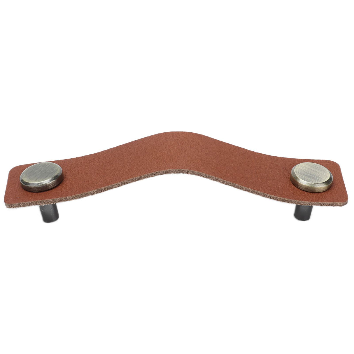 PU Leather Drawer Pulls Anticollision Wear Resistant European Exquisite Modern Simple Cabinet HandleBrown