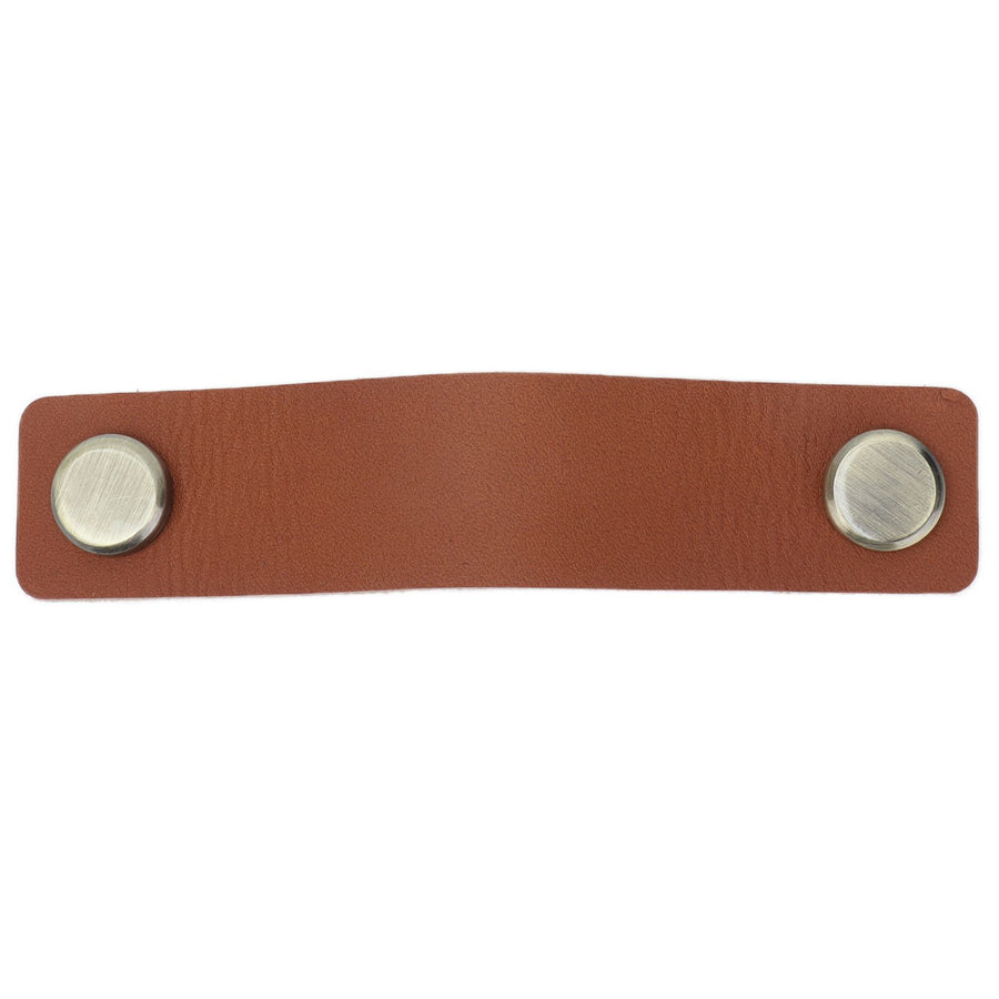 PU Leather Drawer Pulls Anticollision Wear Resistant European Exquisite Modern Simple Cabinet HandleBrown