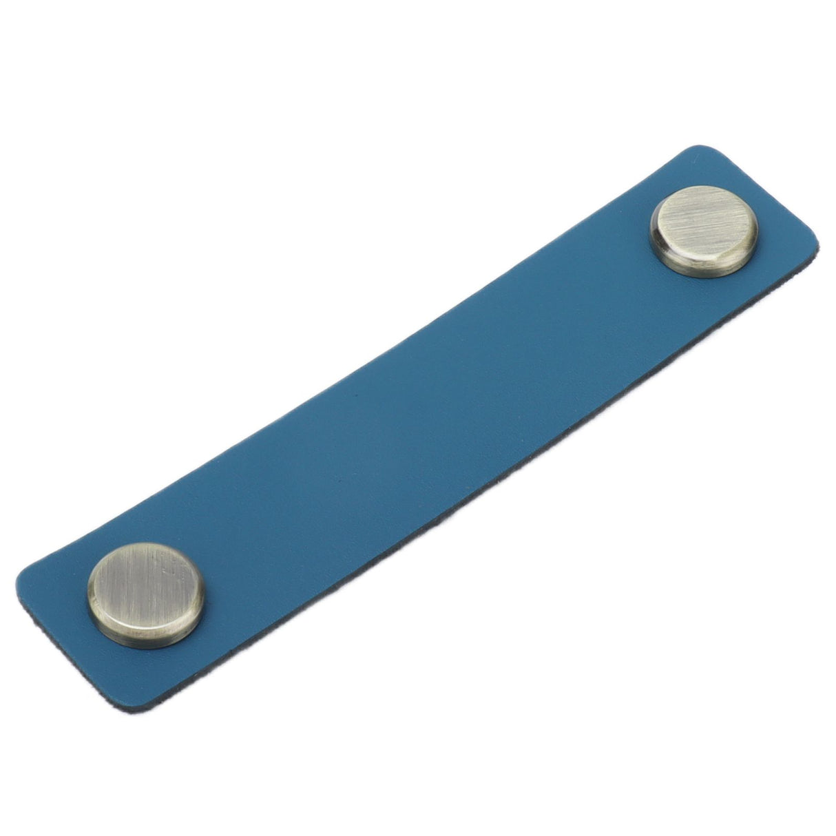 PU Leather Drawer Pulls Anticollision Wear Resistant European Exquisite Modern Simple Cabinet HandleBlue