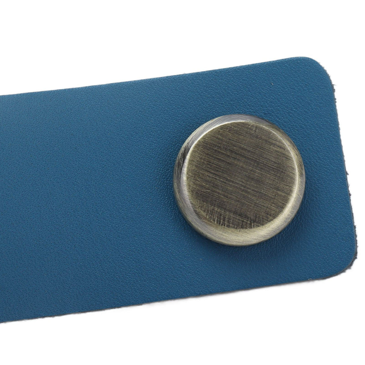 PU Leather Drawer Pulls Anticollision Wear Resistant European Exquisite Modern Simple Cabinet HandleBlue