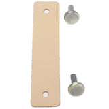 PU Leather Drawer Pulls Anticollision Wear Resistant European Exquisite Modern Simple Cabinet HandleLight Brown
