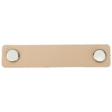 PU Leather Drawer Pulls Anticollision Wear Resistant European Exquisite Modern Simple Cabinet HandleLight Brown