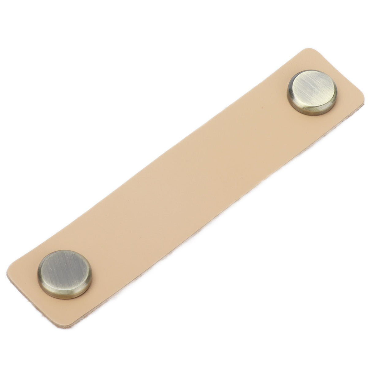 PU Leather Drawer Pulls Anticollision Wear Resistant European Exquisite Modern Simple Cabinet HandleLight Brown