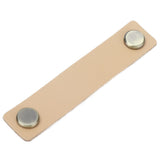 PU Leather Drawer Pulls Anticollision Wear Resistant European Exquisite Modern Simple Cabinet HandleLight Brown - 45-Degree Angle