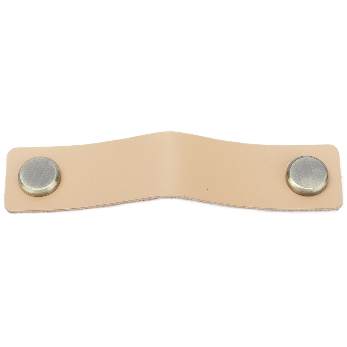 PU Leather Drawer Pulls Anticollision Wear Resistant European Exquisite Modern Simple Cabinet HandleLight Brown