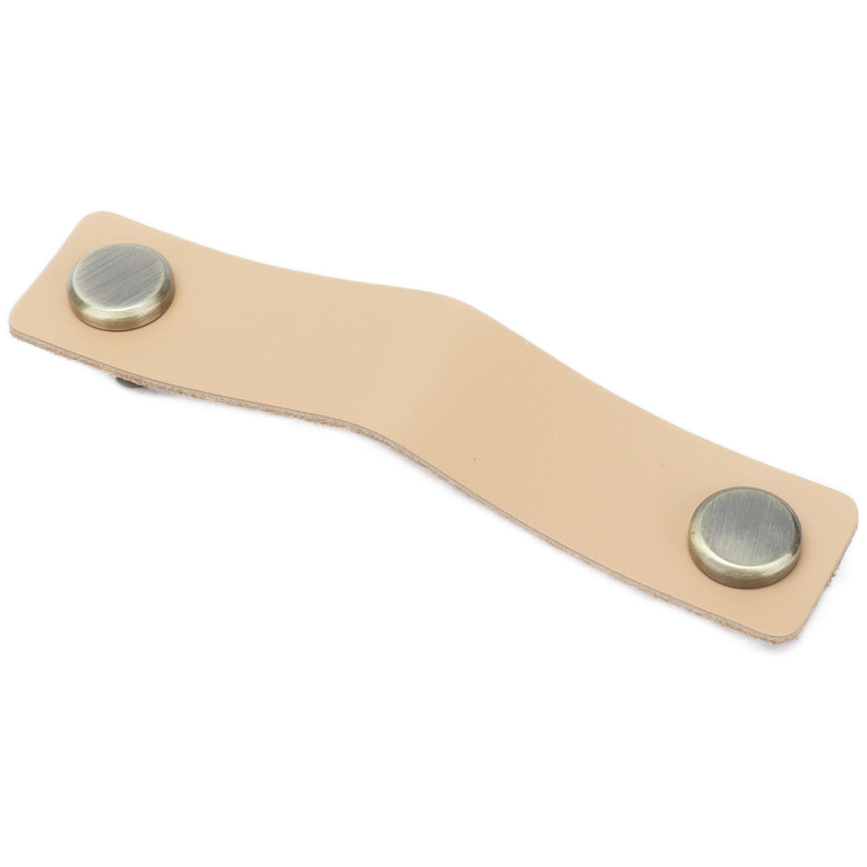 PU Leather Drawer Pulls Anticollision Wear Resistant European Exquisite Modern Simple Cabinet HandleLight Brown