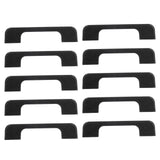 10 Pcs Drawer Pulls Strong Bearing Capacity Modern Simple Unique Cabinet Handles with Screw for Wardrobe Door Window