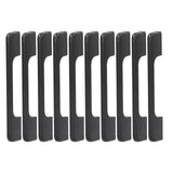 10 Pcs Drawer Pulls Strong Bearing Capacity Modern Simple Unique Cabinet Handles with Screw for Wardrobe Door Window