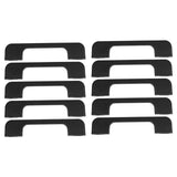 10 Pcs Drawer Pulls Strong Bearing Capacity Modern Simple Unique Cabinet Handles with Screw for Wardrobe Door Window - Extra Image