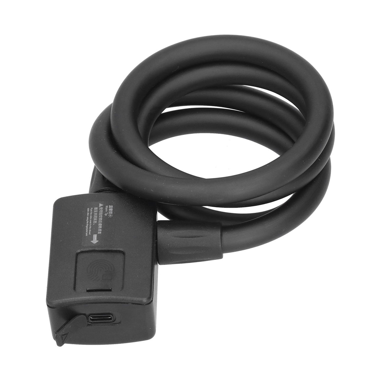3.7V Electric Bike Lock Bluetooth Fingerprint Bike Lock with Waterproof and Dustproof Anti Theft for Cycling