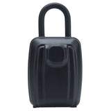 Key Locks Storage Box Large Capacity Safe 4 Digit Combination Wall Mounted Alloy Password Lock