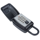 Key Locks Storage Box Large Capacity Safe 4 Digit Combination Wall Mounted Alloy Password Lock - Top-Down View