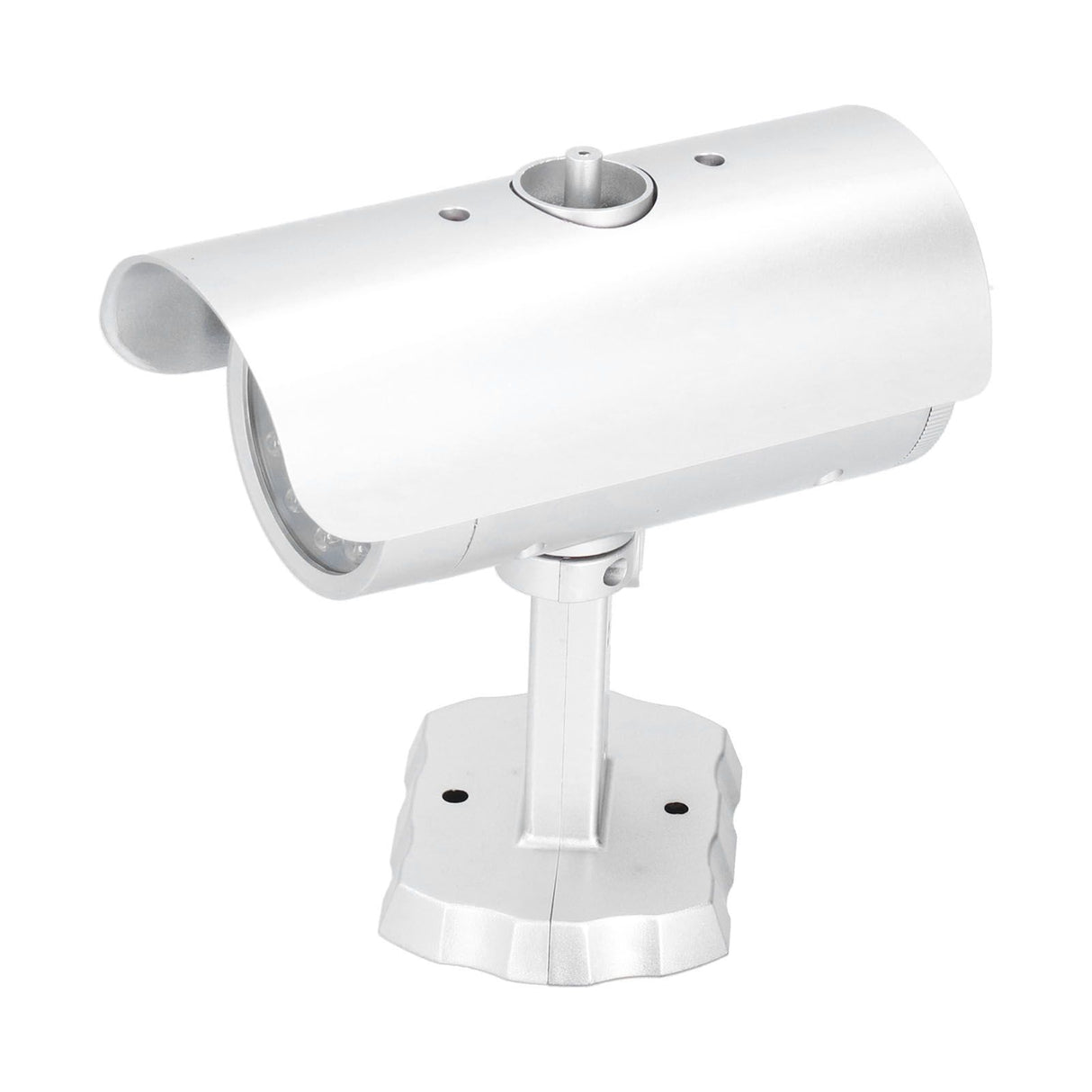 Simulation Camera Dummy Security Camera Monitor Fake Surveillance System with Flashing LED Light