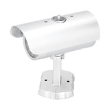 Simulation Camera Dummy Security Camera Monitor Fake Surveillance System with Flashing LED Light