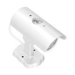 Simulation Camera Dummy Security Camera Monitor Fake Surveillance System with Flashing LED Light