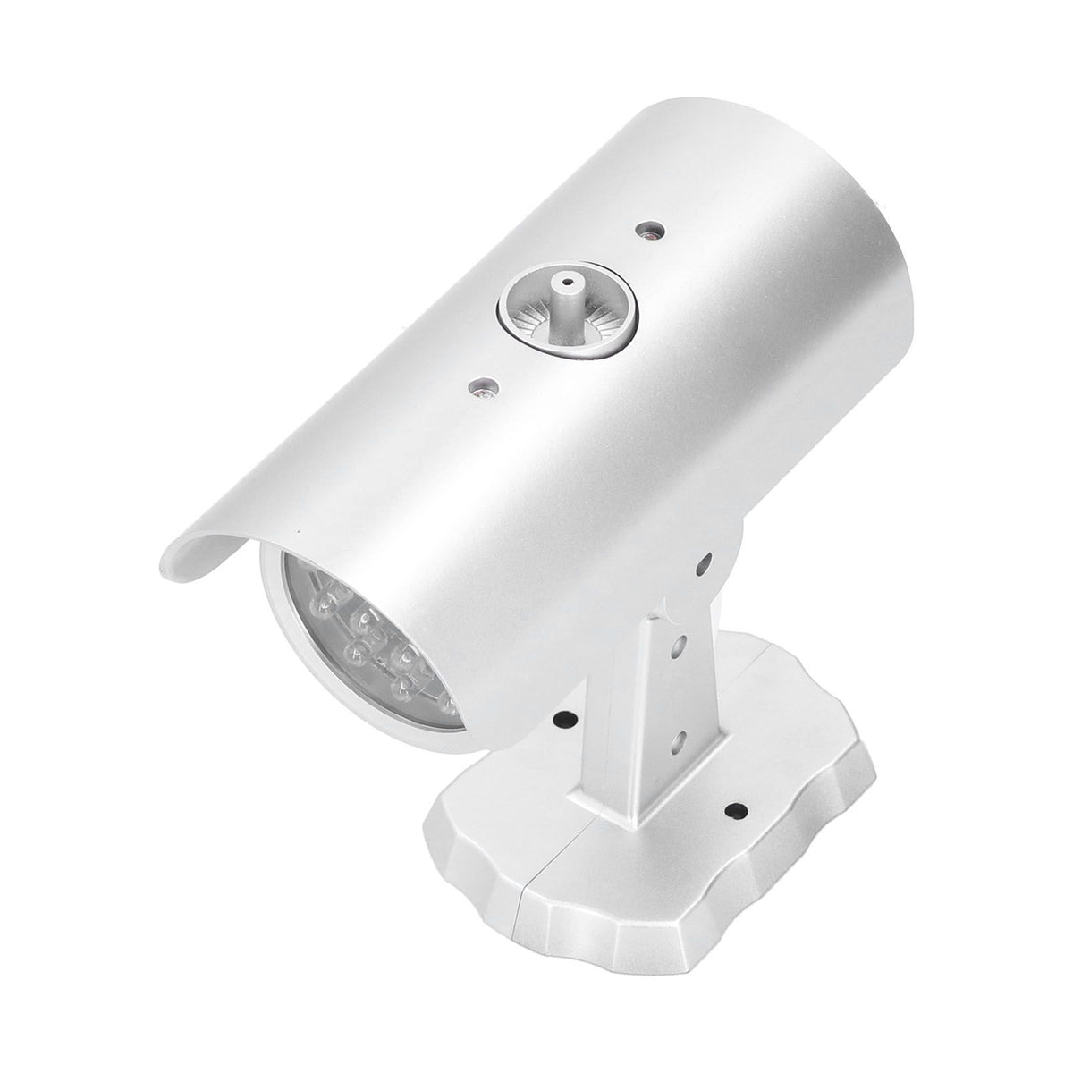 Simulation Camera Dummy Security Camera Monitor Fake Surveillance System with Flashing LED Light