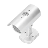 Simulation Camera Dummy Security Camera Monitor Fake Surveillance System with Flashing LED Light