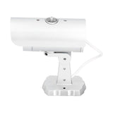 Simulation Camera Dummy Security Camera Monitor Fake Surveillance System with Flashing LED Light - Low Angle