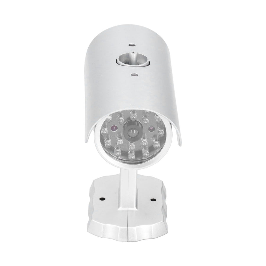 Simulation Camera Dummy Security Camera Monitor Fake Surveillance System with Flashing LED Light