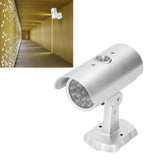 Simulation Camera Dummy Security Camera Monitor Fake Surveillance System with Flashing LED Light - Extra Image