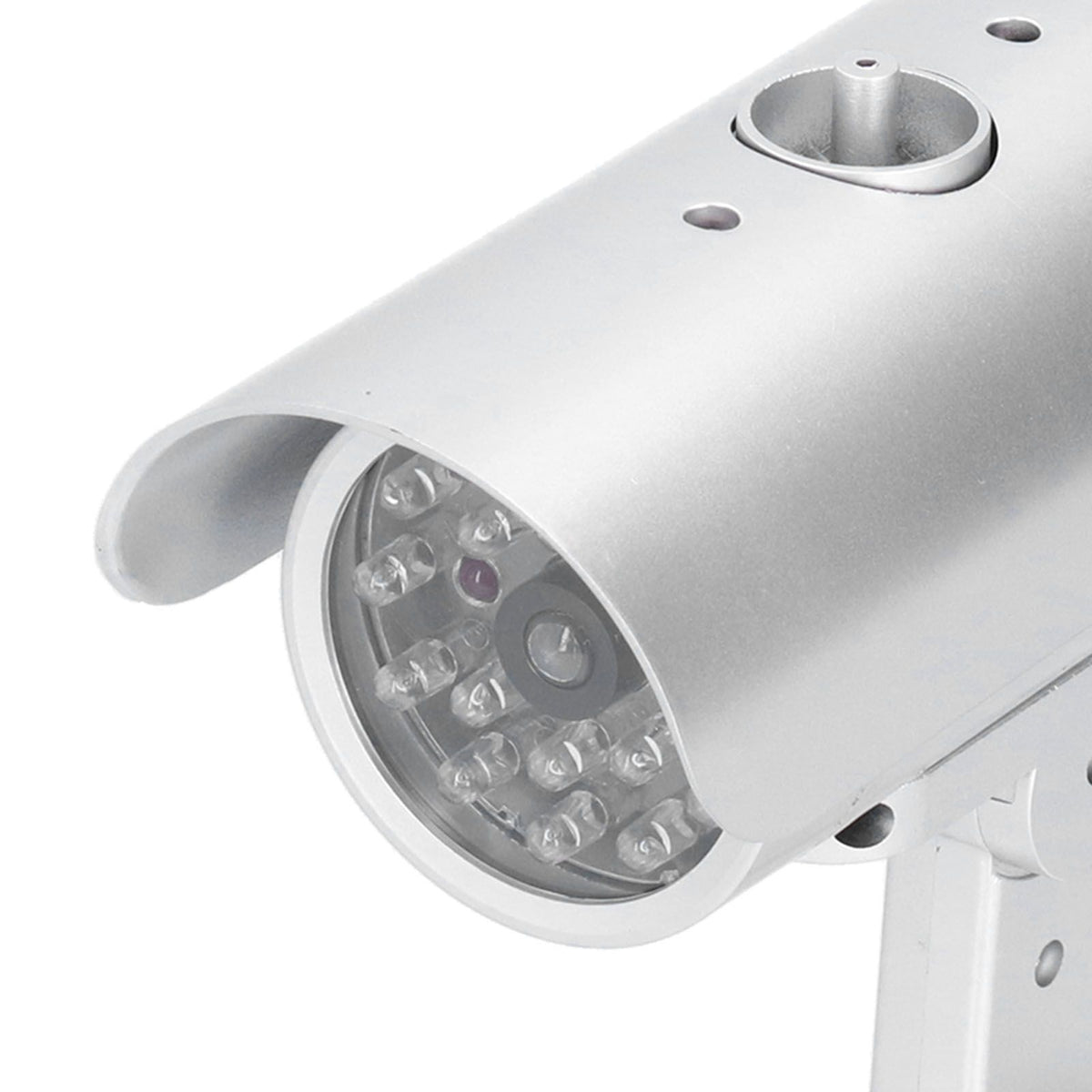 Simulation Camera Dummy Security Camera Monitor Fake Surveillance System with Flashing LED Light
