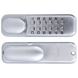 Waterproof Mechanical Password Lock Anti Theft Smart Combination Lock for Room Door Office Door - Top-Down View